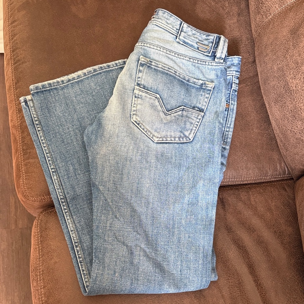 Diesel Industry Light Wash Denim Jeans